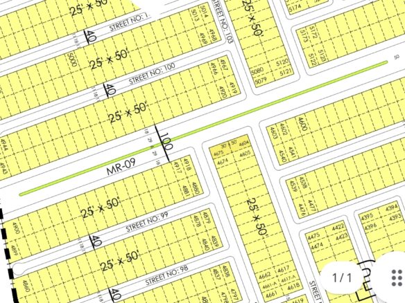 Plot for sale in Faisal hills block C
