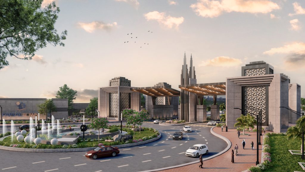 faisal town phase 2 islamabad gate view