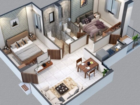 Flat for Sale in Faisal Town Islamabad