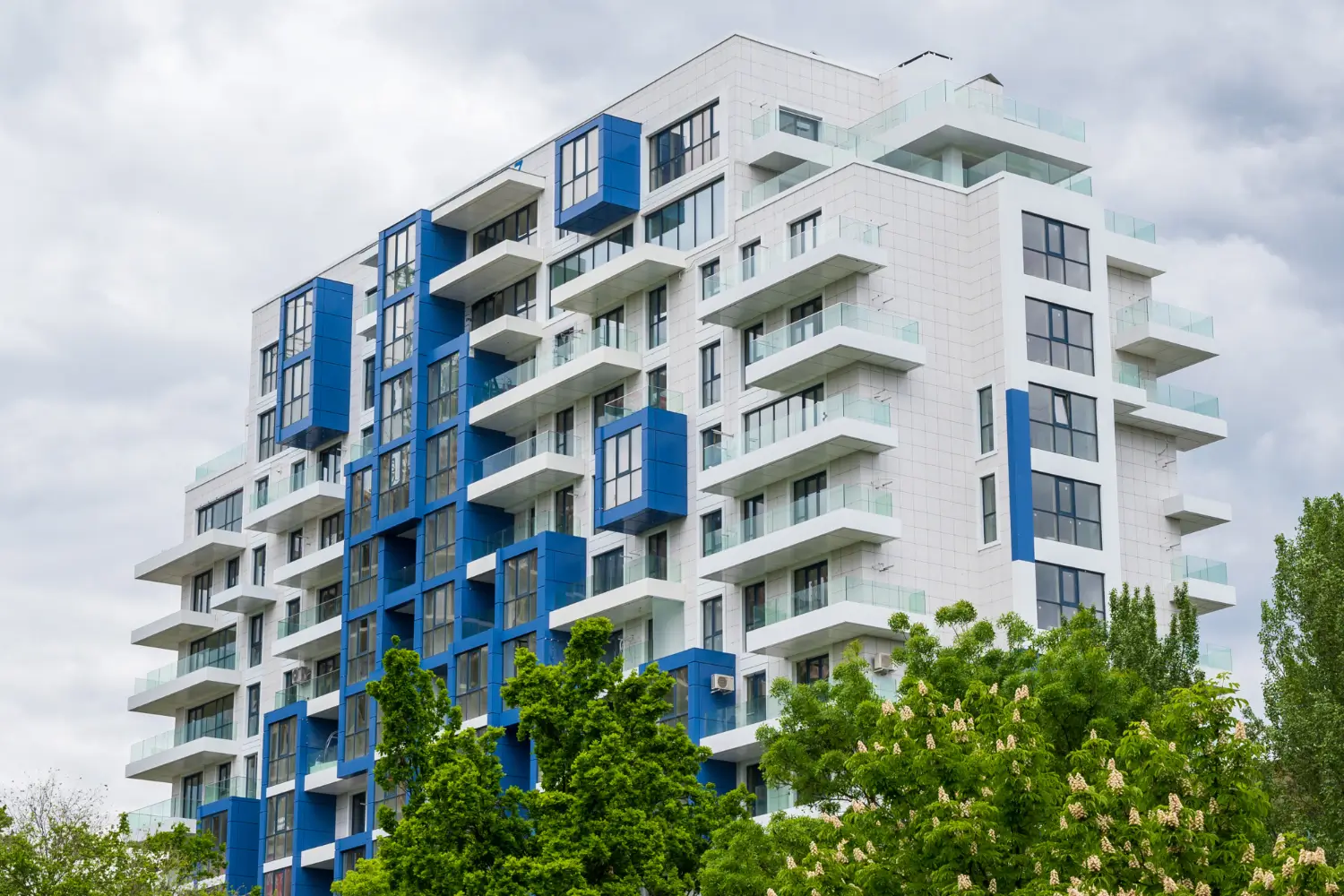 outside view of appartment for sale in islamabad