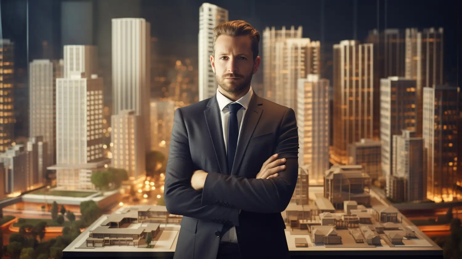 trusted property dealer in islamabad in his office