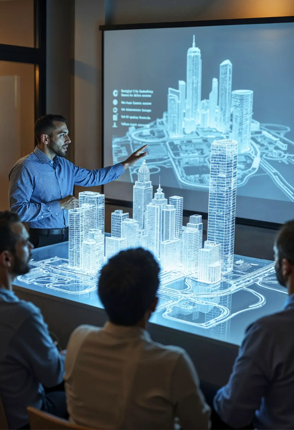 construction company show the future of construction