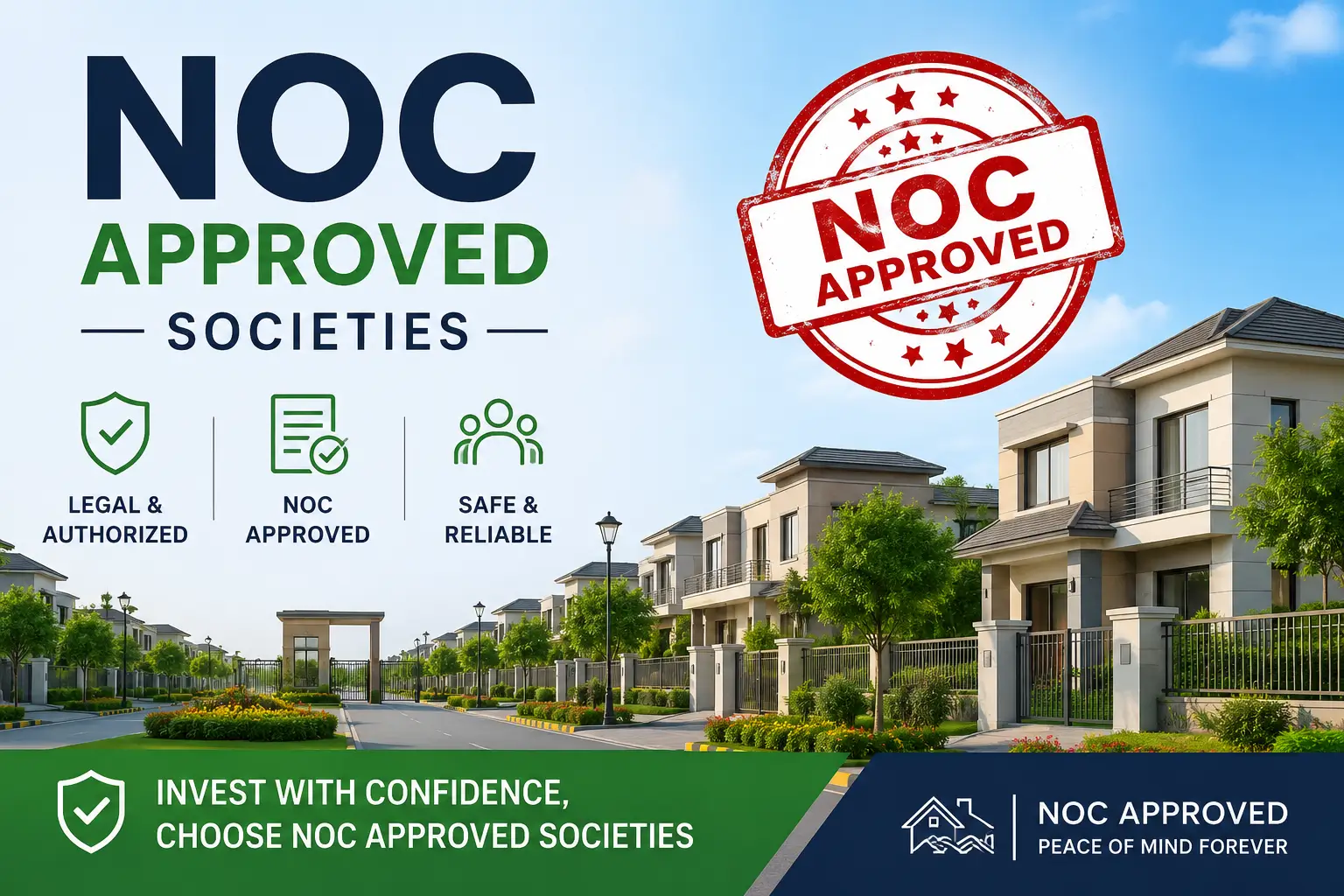 best noc approved societies in islamabad rawalpindi