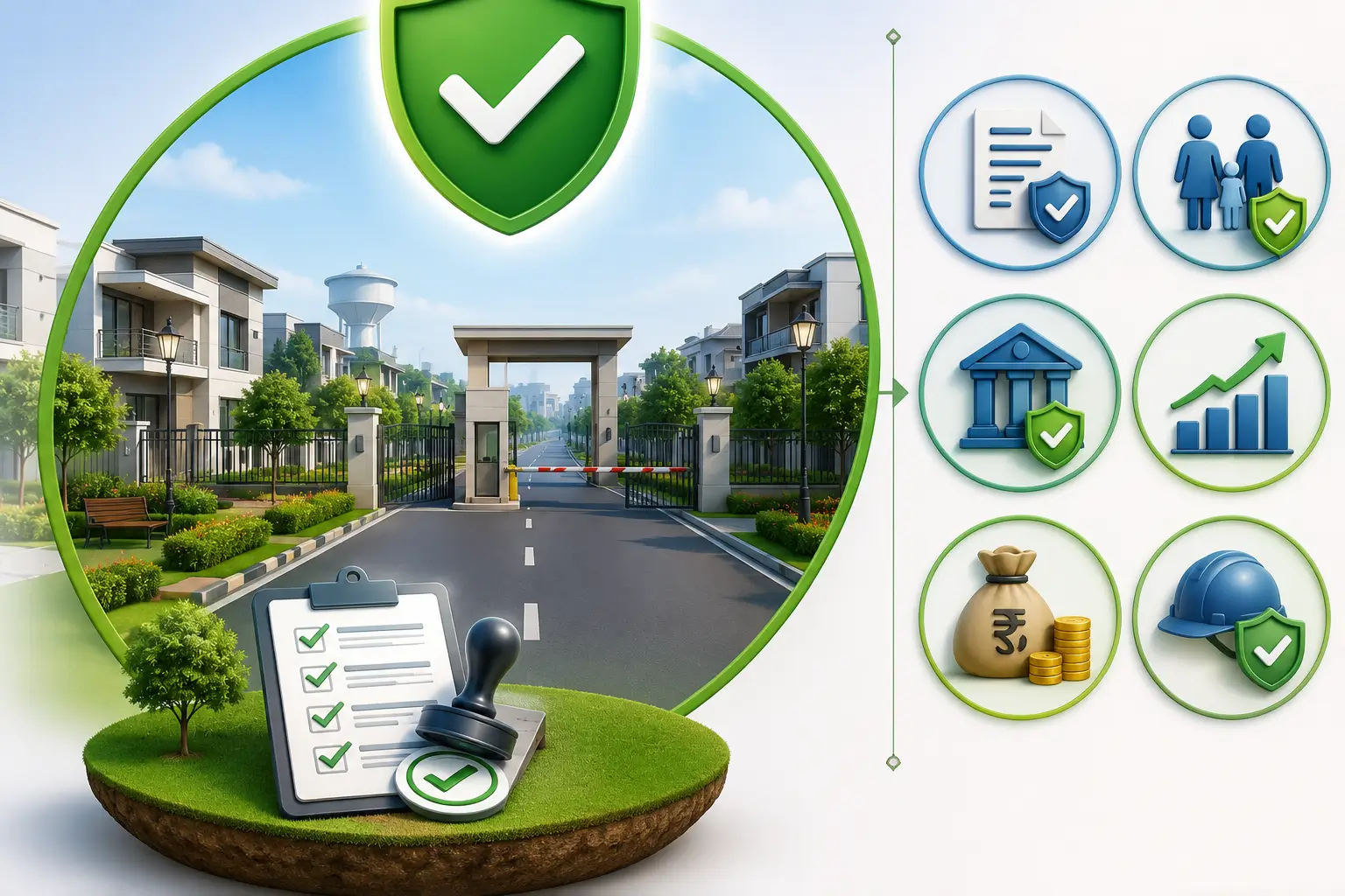 consept of noc approved societies in islamabad pakistan