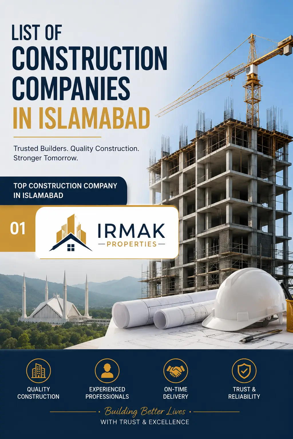 best construction companies list in rawalpindi islamabad