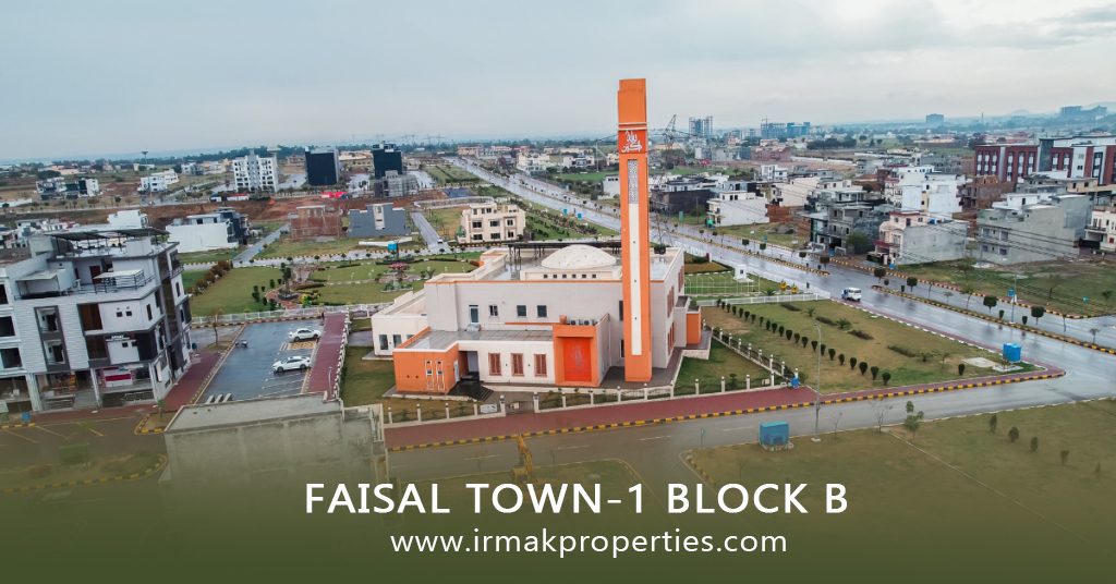 Faisal-Town-i-block-b Masque 10 Marla Plot for Sale in Faisal Town -1 Islamabad