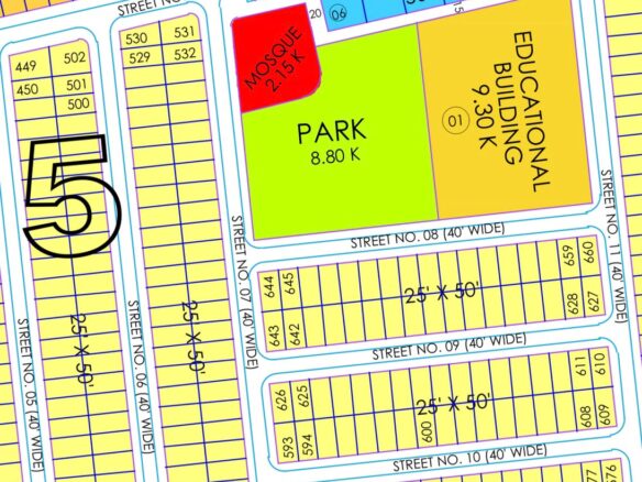 5 Marla Residential Plot for Sale in Faisal Town-2 Islamabad