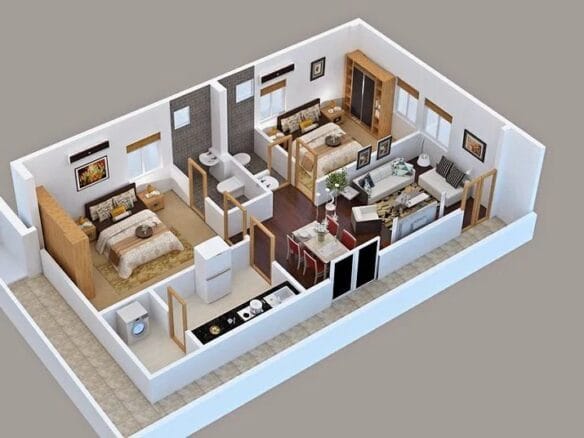 2 Bed Flat for Sale in Faisal Town Islamabad