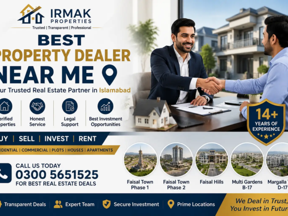 best property dealer near me in islamabad faisal town