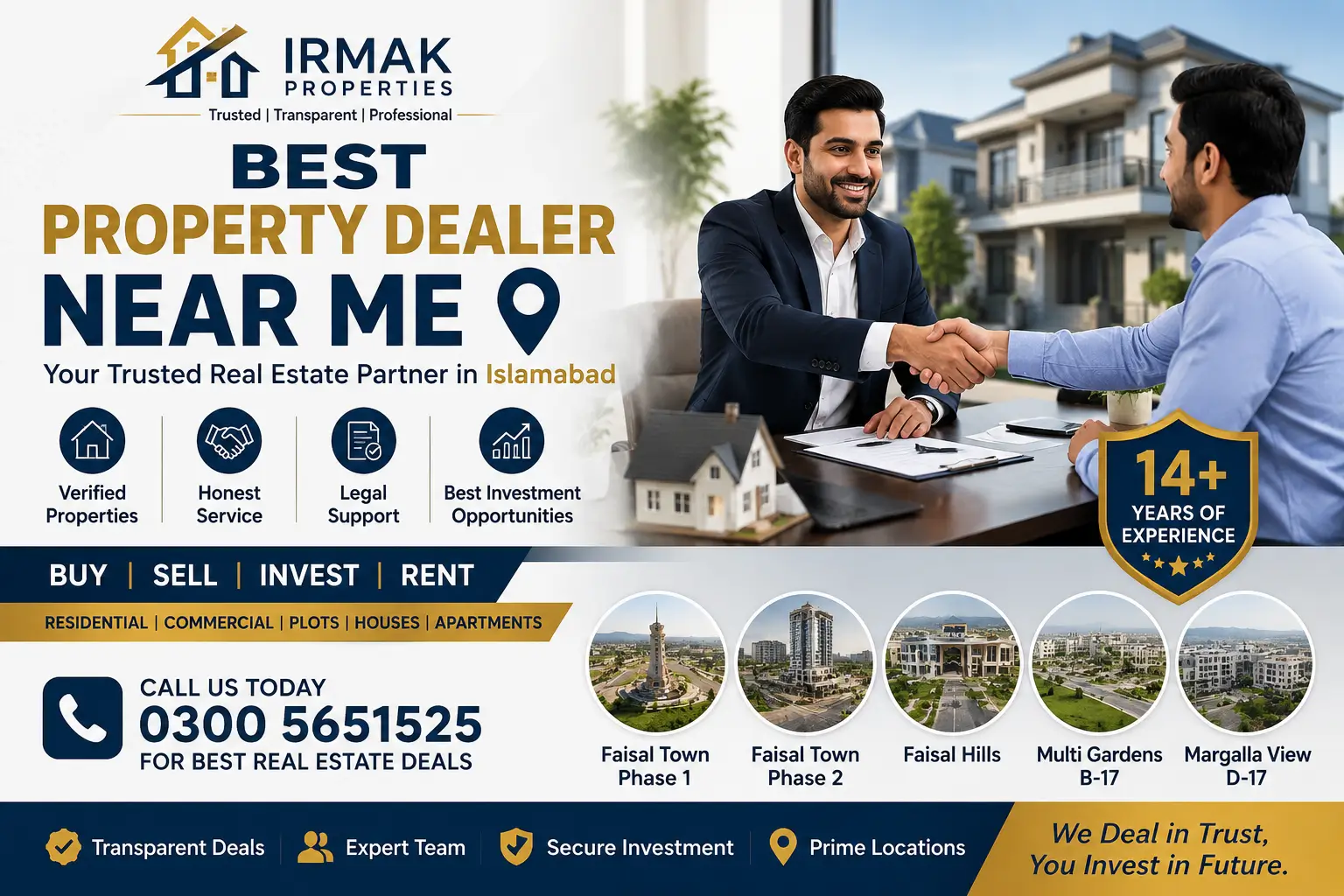 best property dealer near me in islamabad faisal town