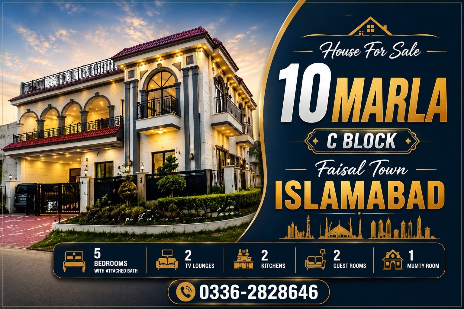 WhatsApp Image 2026-07-29 at 3.40.47 AM 10 Marla Corner House for Sale in C Block, Faisal Town, Islamabad