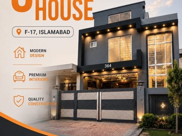 8 Marla Luxury House for Sale in F-17, Islamabad