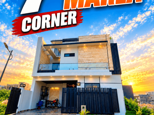 7 Marla Designer House For Sale in B-17