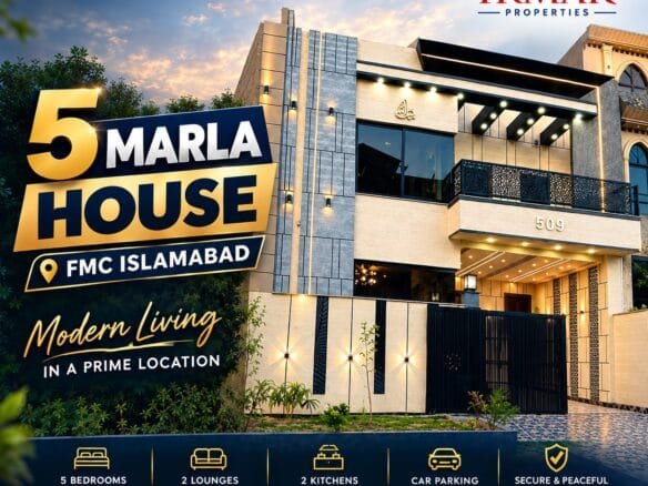 5 Marla House for Sale in FMC