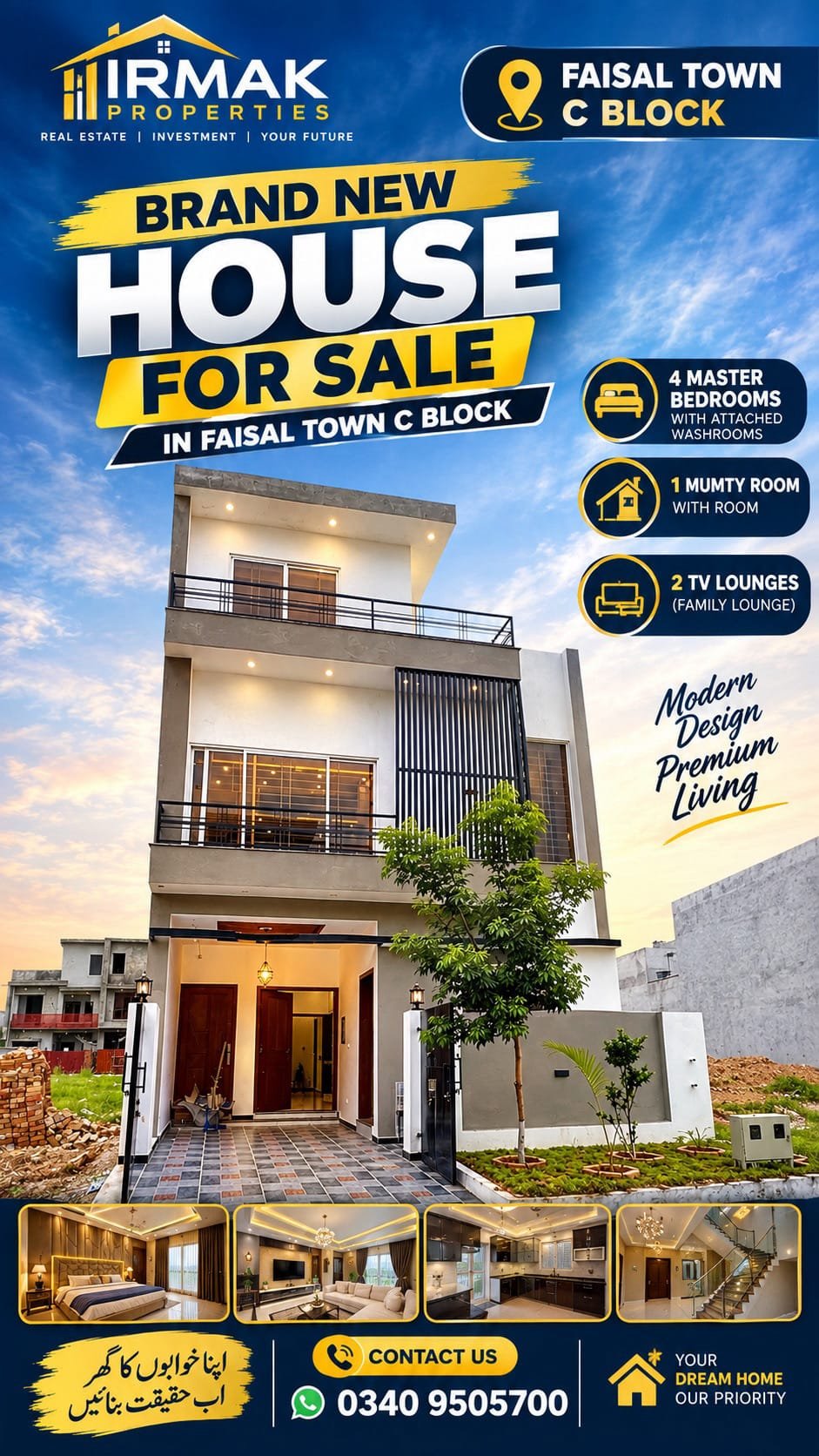 5 Marla House For Sale In Faisal Town C Block